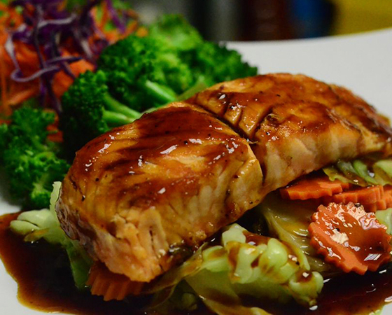 Image: Teriyaki Salmon